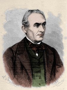 Portrett av Prosper Merimee fransk forfatter (1803-1870). /leemage av Unknown artist