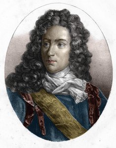 Portrait of Rene Duguay Trouin (Duguay-Trouin) (Rene Trouin du Gue dit) (1673-1736), French sailor. av Unknown artist
