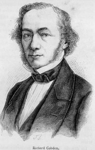 Portrait of Richard Gobden av Unknown artist