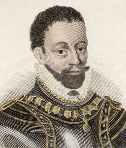 Portrett av Robert Blake (1599-1657), engelsk admiral. av Unknown artist