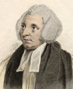Portrett av Robert Lowth (1710-1787), engelsk eveque, lingvist og professor i poesi ved Oxford University. Gravering av 1800-tallet. av Unknown artist