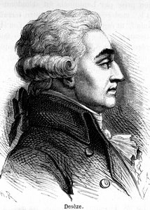 Portrett av Romain Deseze eller De Seze (1748-1828), advokat til Louis XVI under rettssaken hans. av Unknown artist