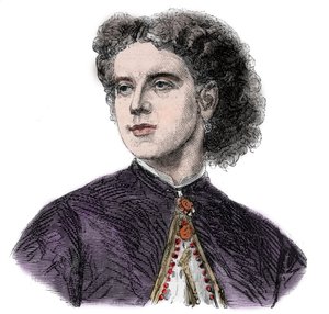 Portrett av Rosine Bloch (1844–1891) fransk mezzosopransanger av Unknown artist