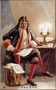 Portrett av Sébastien Le Prestre de Vauban (1633-1707), marskalk av Frankrike. av Unknown artist
