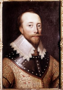 Portrett av Sir Martin Frobisher (1535-1594), engelsk navigatør. av Unknown artist