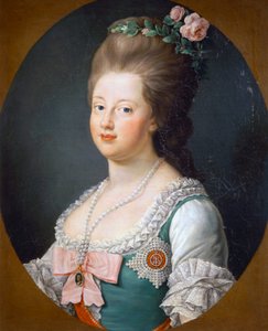 Portrett av Sophie Dorothea fra Württemberg (Stettin av Unknown artist