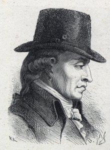 Portrett av Stanislas Marie Maillard (1763-1794), fogd og emblematisk skikkelse av den franske revolusjonen. av Unknown artist