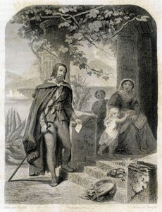 Portrett av Torquato Tasso, dette på fransk Le Tasse (1544 - 1595). av Unknown artist