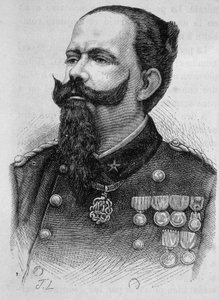 Portrett av Victor Emmanuel II (Victor-Emmanuel) (Vittorio Emanuele) (1820-1878). av Unknown artist