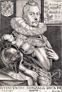 Portrett av Vincent Gonzague, hertugen av Mantua av Unknown artist