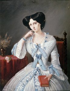 Portrett av Virginia Oldoini Verasis, grevinne av Castiglione av Unknown Artist