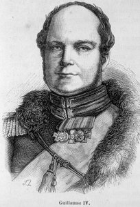 Portrett av Vilhelm IV (1765 - 1837), konge av England og Irland av Unknown artist