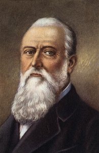 Portrett av Zenobe Theophile Gram. Belgisk fysiker. av Unknown Artist
