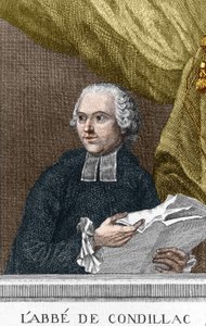 Portrett av Abbe Etienne Bonnot de Condillac (1715 - 1780) fransk filosof av Unknown artist