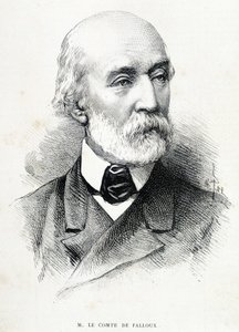 Portrett av greven de Fallux (1811 - 1886), fransk politiker. av Unknown artist