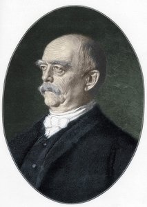 Portrett av prinsen av Bismarck (1815 - 1898) av Unknown artist