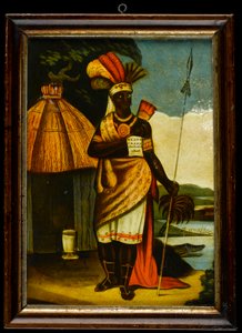 Trykk med tittelen «Slavehandelen avskaffet» 1806 av Unknown Artist