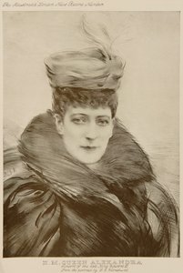Dronning Alexandra, etter Wilmshurst av Unknown Artist