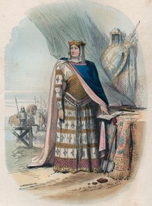 Richilde av Ardennene (eller Richilde av Provence) (ca. 845? 2. juni 910, Kongeriket Nedre Burgund) var den andre konsorten til Karl den skallede, kongen og keiseren av frankerne - Portrett av Richilde d