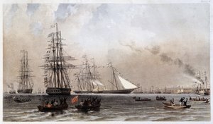 Royal Yacht of England av Unknown artist