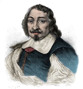 Samuel de Champlain (1567-1635) - Portrett av Samuel de Champlain (1567 - 1635) fransk oppdagelsesreisende i Amerika - av Unknown artist