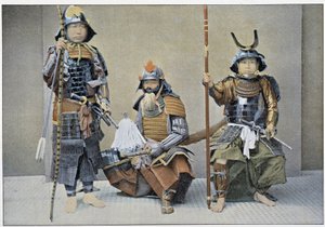 Samurai Group, sent på 1800-tallet av Unknown artist
