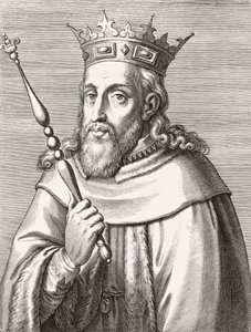 Sancho II, konge av Portugal. Portrett. av Unknown artist