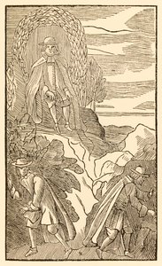 Skal de som feiler begynne ennå riktig slutt? fra The Pilgrims Progress From This World, To That What Is To Come av John Bunyan (1628-1688) Christian klatrer på vanskelighetsbakken med å kjenne den rette av Unknown