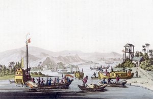 Sendes fra Cochinchina. Library of Decorative Arts of Paris i "" Den eldgamle og moderne drakten"" av Unknown artist