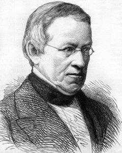 Sir Charles Wheatstone (1802-1875), britisk fysiker, oppfinner av stereoskopet i 1838 av Unknown artist