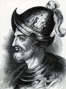 Stephen av Blois (Stephen of England, c1097-1154), c1900 (gravering) av Unknown artist