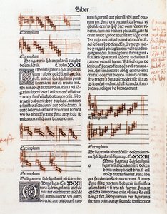 Tekstside og manuskriptkommentarer fra The Art of Music av Guillaume Despuig av Unknown artist