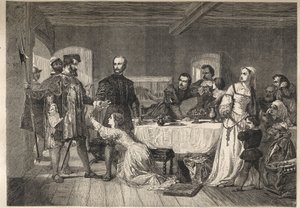 Arrestasjonen av John Brown, av Ashford, en Lollard og en av de første martyrene i den tidlige delen av Henry VIIs regjeringstid - 1517 - av Unknown artist