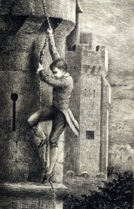 Den karteusiske parmaen til Stendhal. 1800-talls gravering. av Unknown artist