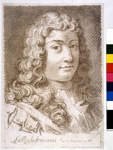 Hertugen av La Rochefoucault - trykk av Unknown artist
