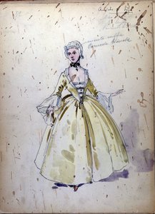 The Lady of Spades: Opera komponert i 1890 av Pyotr eller Pyotr Ilyich Tchaikovsky (eller Tschaikowsky) av Unknown artist