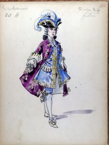 The Lady of Spades: Opera komponert i 1890 av Pyotr eller Pyotr Ilyich Tchaikovsky (eller Tschaikowsky) av Unknown artist