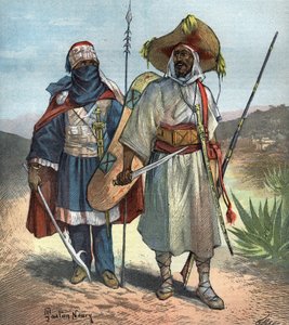 The Tuareg in 1892. av Unknown artist