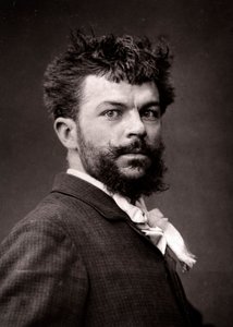 Kunstneren Georges Haquette portrettert i anledning Salongen i Paris i 1883 av Unknown