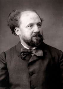 Kunstneren Jean-Joseph Weerts portrettert i anledning Salongen i Paris i 1883 av Unknown