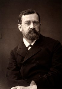 Kunstneren Leon Barillot fotografert i anledning Paris-salongen i 1881 av Unknown