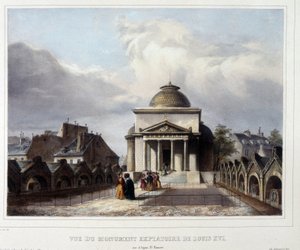 Forsoningskapellet til Ludvig XVI i Paris av Unknown artist