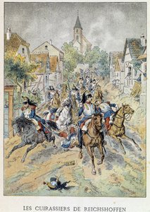 Slagskipene til Reichshoffen (Froeschwiller Woerth, Froeschwiller-Woerth), 6. august av Unknown artist
