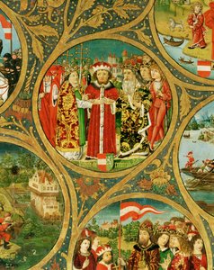 Slektstreet til Babenberg-markgrevene og hertugene, de første herskerne av «Ostarrichi» av Unknown Artist