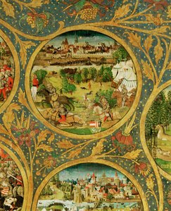 Slektstreet til Babenberg-markgrevene og hertugene, de første herskerne av «Ostarrichi» av Unknown Artist