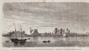 Det tidligere Fort of Richard-Toll av Unknown artist