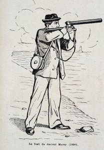 Riflen til Dr. Etienne Jules (Etienne-Jules) Marey (1890) av Unknown artist
