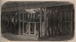 Teatertriks - svelging - gravering av 1875 av Unknown artist