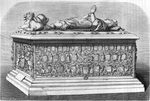 Graven til Charles the Temerary hertug av Burgund (1433-1477). av Unknown artist