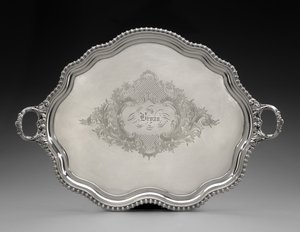 Skuff, c. 1855 (sølvplate) av Unknown artist